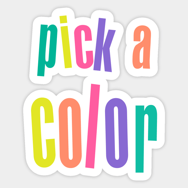 Pick a color. Nail Artist, Pedicurist, Nailtech Gift Ideas Sticker by ElenaDro